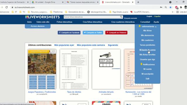 Visualización de respuestas liveworksheets смотреть онлайн