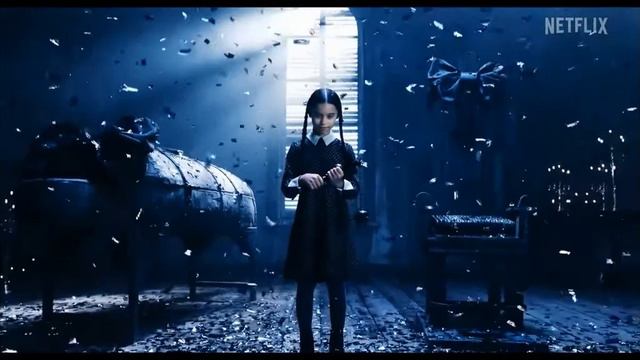 как снимали уэнздей?