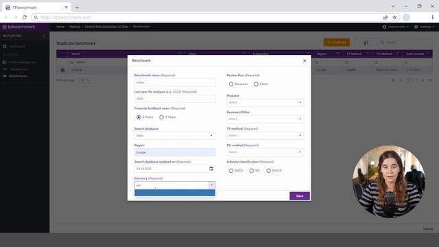 TaxModel | TPbenchmark | Duplicate a Benchmark смотреть онлайн