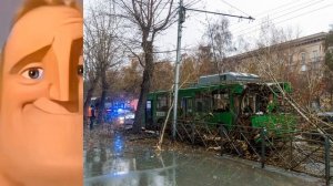 Новосибирский троллейбус до и после