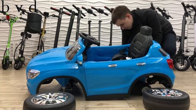 Детский электромобиль Mercedes GLA - Обзор