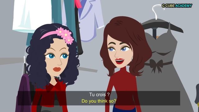 Shopping for Clothes and Shoes - Daily French Conversation смотреть онлайн