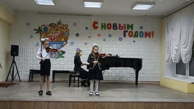 О. Ридинг. Концерт для скрипки с оркестром h - moll (lll часть) - исп. дует скрипачей смотреть онлайн
