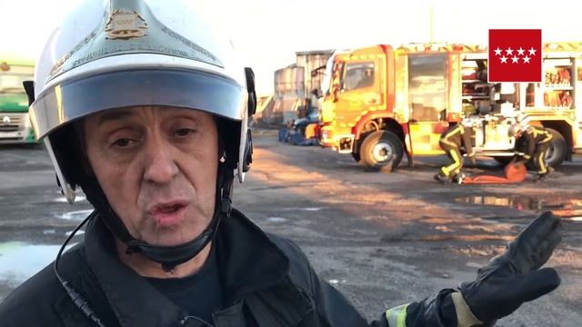 20.3.18. Incendio De Dos Naves (Parla).