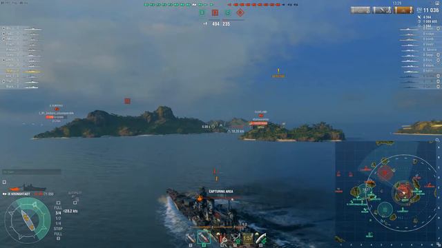 Satisfaction (Kronshtadt WoWs Replay) смотреть онлайн