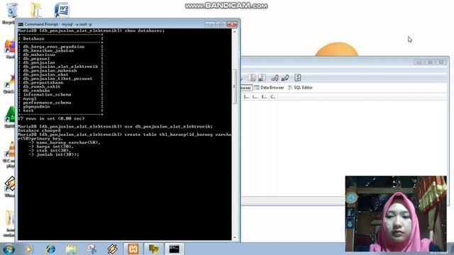 Membuat Database di Mysql Server Melalui CMD | perintah Create,Use,Show,Desc,Alter смотреть онлайн