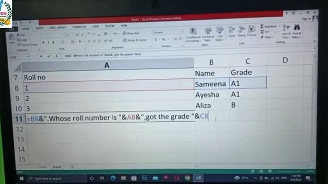 Formulas in Excel 2013| Oxford Computer Book 7 #digitallearning #lecture #computer смотреть онлайн