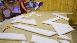 Как своими руками сделать мягкое ИЗГОЛОВЬЕ КРОВАТИ?