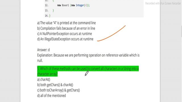 #38 Character Extraction Java Language MCQ for Interview Placement & Exam смотреть онлайн