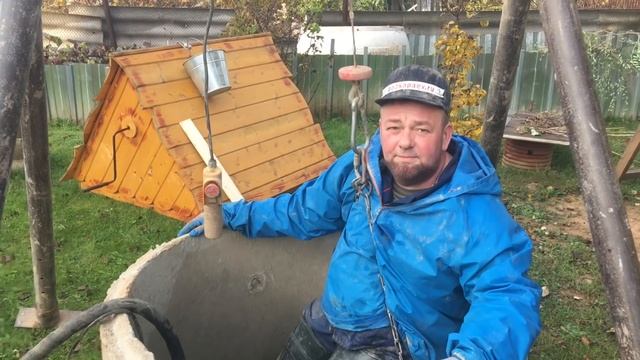 Podkapaev.ru Колодец, сделанный нашей бригадой, спустя год.