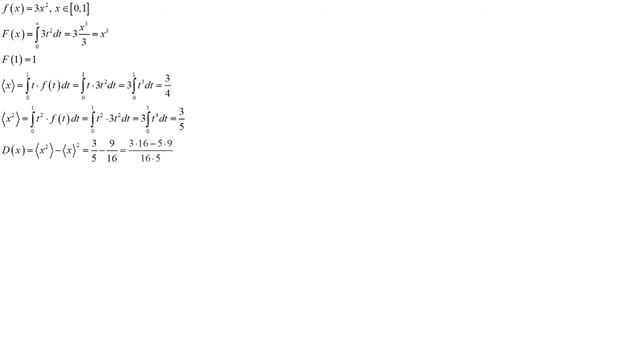 Простейшая задача на математическое ожидание и дисперсию непрерывной случайной величины смотреть онлайн