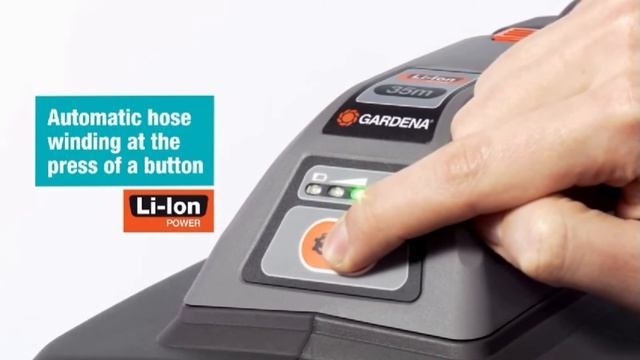 Автоматическая катушка для шланга Gardena смотреть онлайн