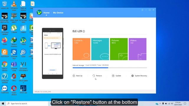 Restore Backup of Your Huawei Smartphone Using Huawei HiSuite PC Application смотреть онлайн