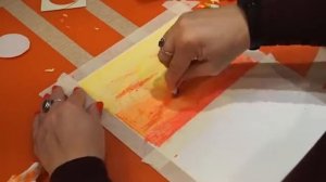 Занятие для детей от 7 лет/рисование пастелью/ПАРУСА В ЛУЧАХ ЗАКАТА
