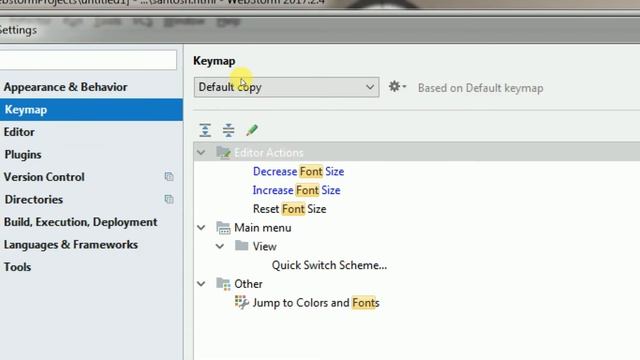 How to increase/decrease font size in webstrom смотреть онлайн