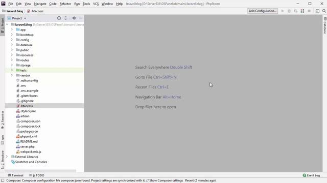 Установка Laravel 1 смотреть онлайн