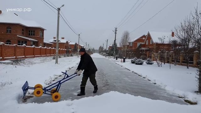 Лучшая лопата - скребок для снега! смотреть онлайн