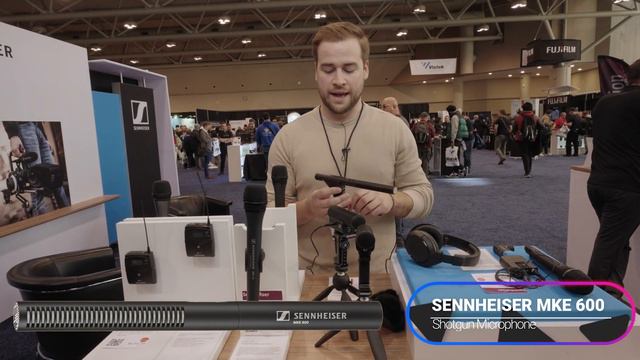SENNHEISER MKE 200, 400, and 600 plus AVX Trade Show Interview at Profusion Expo 2022 смотреть онлайн