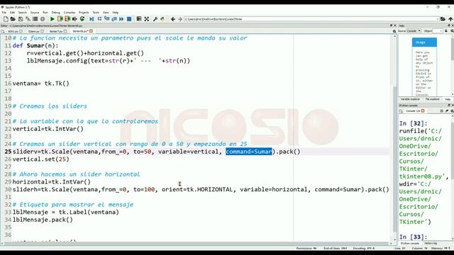 Scale - 8 - TKinter en español Python смотреть онлайн