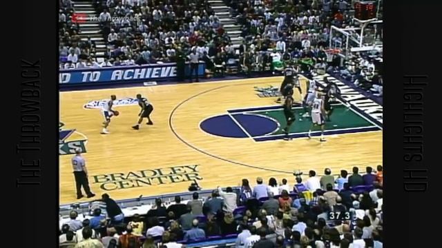 NBA Playoffs 2001. Bucks vs Sixers Game 6 - Full Highlights. Ray Allen 43 pts, Iverson 46 pts смотреть онлайн