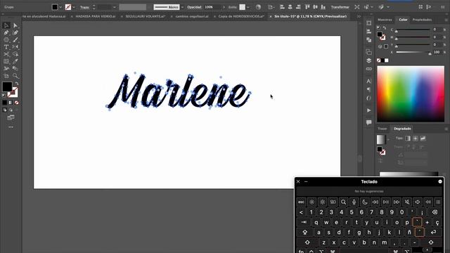 Preparar un archivo para plotter de corte o corte laser en Adobe ilustrador / Illustrator смотреть онлайн