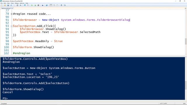 How To Create A GUI For Your PowerShell Script With WinForms смотреть онлайн