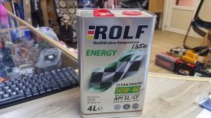 Грязный ROLF. Полусинтетическое моторное масло  Energy 10W-40