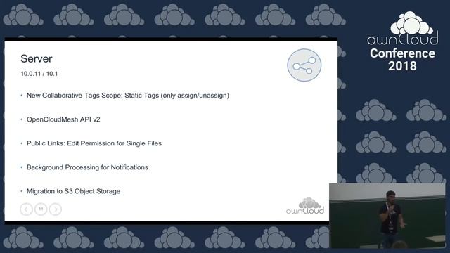 ownCloud Server 2018 - News and Roadmap - ownCloud conference 2018 смотреть онлайн