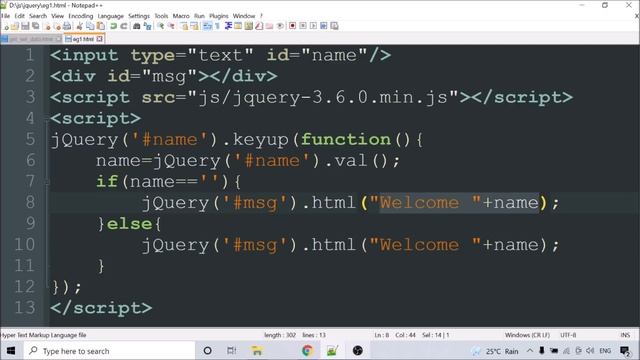 Learn Complete jQuery in 1 Video | jQuery Tutorial For Beginners with 3 Exercises in Hindi смотреть онлайн