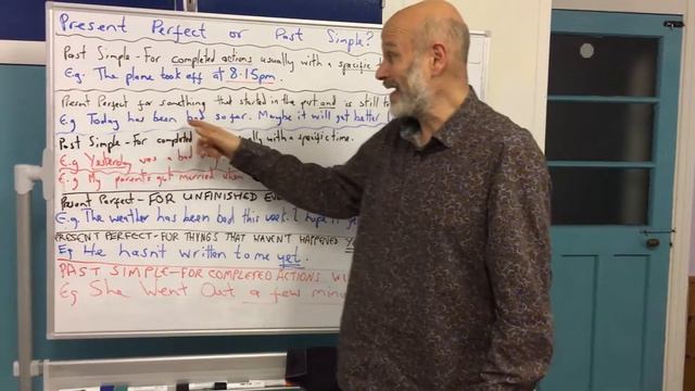 Pre Intermediate Present Perfect or Past Simple смотреть онлайн