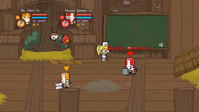 Castle Crashers 01 - Shovel the BEST WEAPON - feat Mr. Popo смотреть онлайн