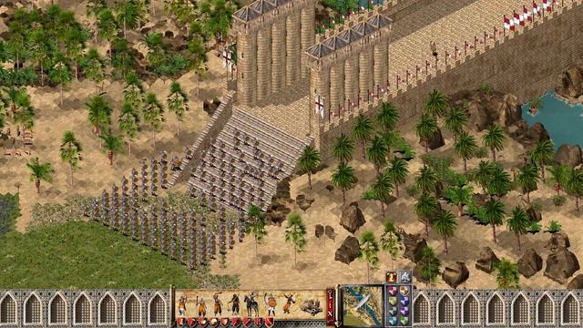 Defend ⚔️ the great BRIDGE 🌉 | Stronghold Crusader смотреть онлайн