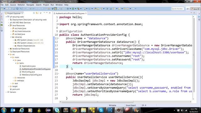 Spring Security JDBC Authentication with Password Encryption смотреть онлайн