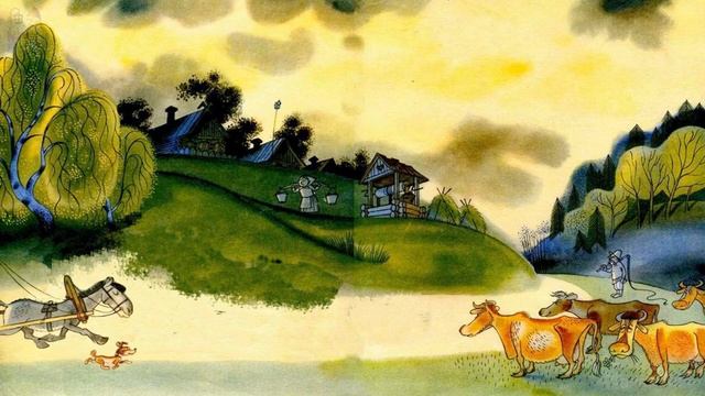 Сказка для малышей. Мужик и медведь. смотреть онлайн
