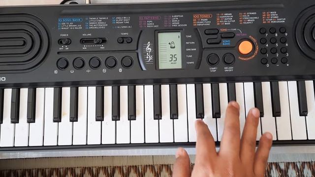 Ek Pyar ka Nagma hai song on Piano | Kishore Kumar | Casio SA 77 смотреть онлайн