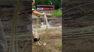 Как правильно размотать бухту композитной арматуры