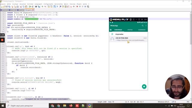 Integrando o Direct do Instagram com o seu celular utilizando API смотреть онлайн