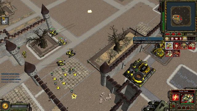 Tesla's castle Soviets Command & Conquer Red Alert 3 Uprising смотреть онлайн