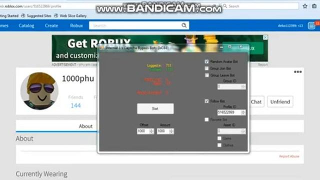 How To Auto Followers BOT Roblox!2018! смотреть онлайн