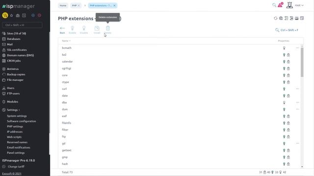 How to change PHP version in ISPmanager 6 — ISPsystem смотреть онлайн