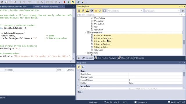 How to Automate Tabular Editor 3 With Scripts To Simplify Repetitive Tasks смотреть онлайн