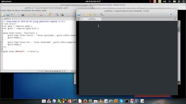 GL01 Gulp Instalacion y primeros pasos смотреть онлайн