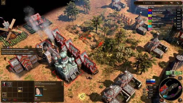 AoE3 DE - 8P FREE FOR ALL | Skirmish Gameplay смотреть онлайн