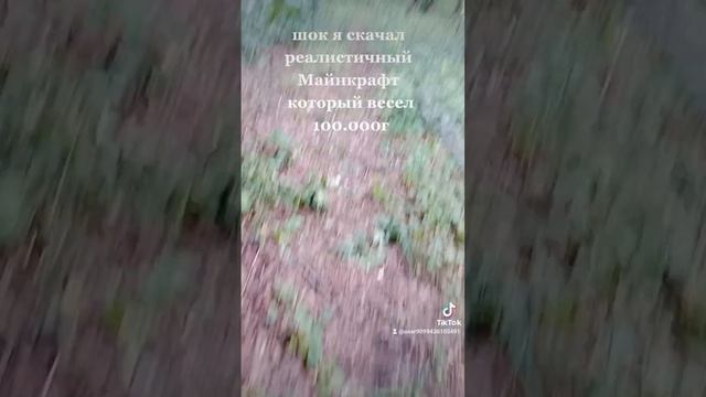 ? ШОК ? я скачал реалистичный майнкрафт ? Minecraft весом 100 000 г ? stun ? смотреть онлайн