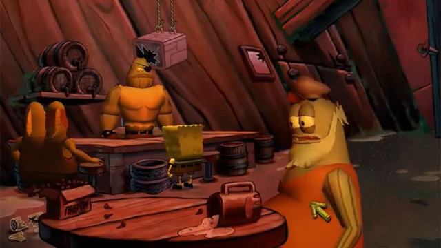 Усатый Качок) Губка Боб Квадрантные Штаны Глава 3.2