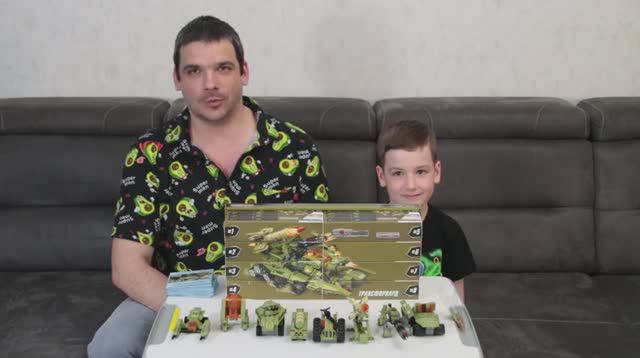 Детский Конструктор Трансформер 1TOY Blockformers Connector Трансфорвард полный набор игрушки смотреть онлайн