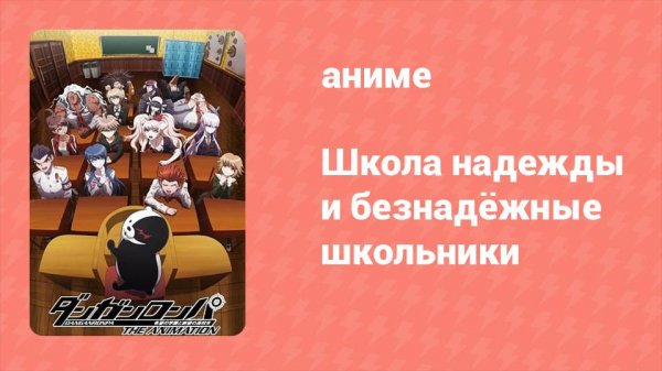Школа надежды и безнадёжные школьники 1 сезон 4 серия (аниме-сериал, 2013)
