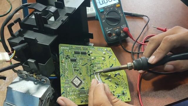 error ch10 lg inverter repair indoor board part 1 смотреть онлайн