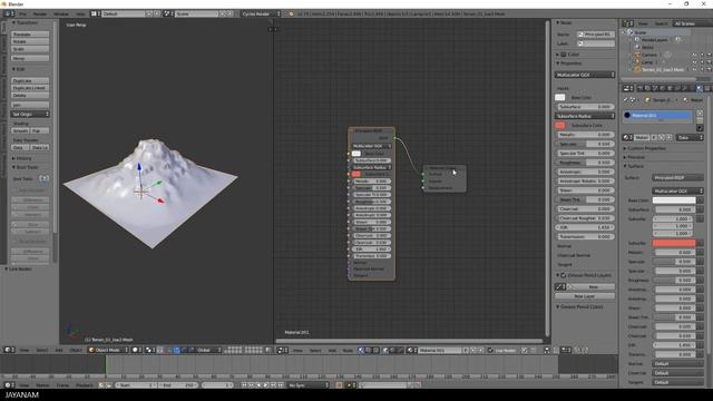 Unity & Blender : Free Terrain Asset смотреть онлайн