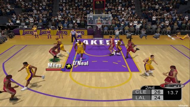 (NBA 2K4)PS2 - ESPN NBA Basketball Gameplay смотреть онлайн